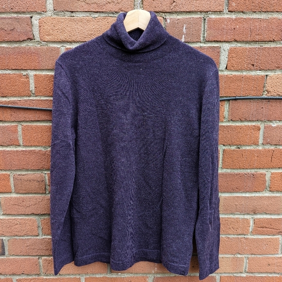 NWT Grayson Dunn , Merino Wool Neck Sweater, Small - Picture 2 of 3